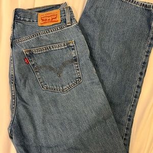 Levi’s High Waisted Straight Leg Jeans